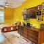 decorate with yellow in the bedroom
