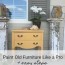 paint old furniture with chalk paint