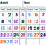 printable spring calendar numbers