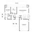 l shaped 2 bedroom ranch house plan 1632