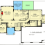 5 bed craftsman house plan with a