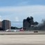 fiery crash landing at miami airport