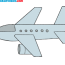 how to draw an airplane easy drawing