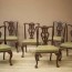 jas shoolbred dining chairs in mint