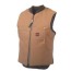 tough duck quilt lined vest brown 1937