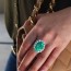 how to wear emerald ring with diamonds