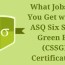 why do you need an asq six sigma green