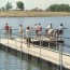fishing piers floating dock system