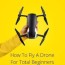 how to fly a drone for total beginners