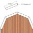 8x12 gambrel shed roof free diy plans