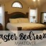 master bedroom tour before after