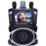karaoke usa gf840 dvd cd g mp3 g bluetooth karaoke system with 7 tft color screen