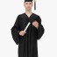 high school graduation cap and gown