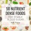 50 nutrient dense foods for le
