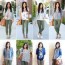 outfits with olive jeans in the spring