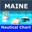 maine nautical charts sea by vishwam b