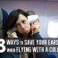 8 tips for flying with a cold