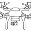 drone free printable coloring page