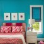 turquoise red and pink bedrooms