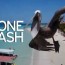 pelican crashes into drone above