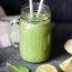 detox spinach green smoothie vibrant