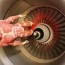 ed into an airplane engine