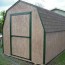 gambrel roof shed needs new shingles