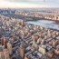 new york drone view stock photos offset