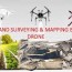 land surveying and mapping by drone