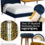 best navy and mustard bedroom ideas