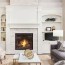 painted brick fireplace colorful