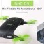 dhd d5 mini foldable selfie drone under