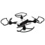 sky rider raven 2 foldable drone with gps and wi fi camera drwg530b black