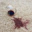 how to get red wine out of carpet the