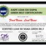 green belt certification aigpe