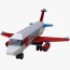 lego air plane 3d model turbosquid