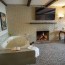 jacuzzi and fireplace suites in the