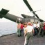 why the us dumped helicopters overboard