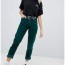 dark green corduroy jeans for women