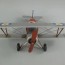 miniature model airplane silver