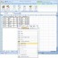ms excel 2007 create a chart with two