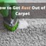 how to get gatorade out of carpet