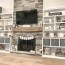 31 fireplace with built ins on both