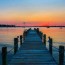 sunset dock photography by john mazlish