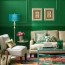 12 green living room ideas with