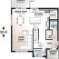 two y modern cubic house plan with