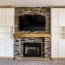airstone fireplace makeover