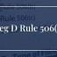 rule 506c of reg d solicitation no