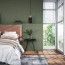 sage green home decor on