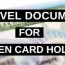 travel doent for green card holder